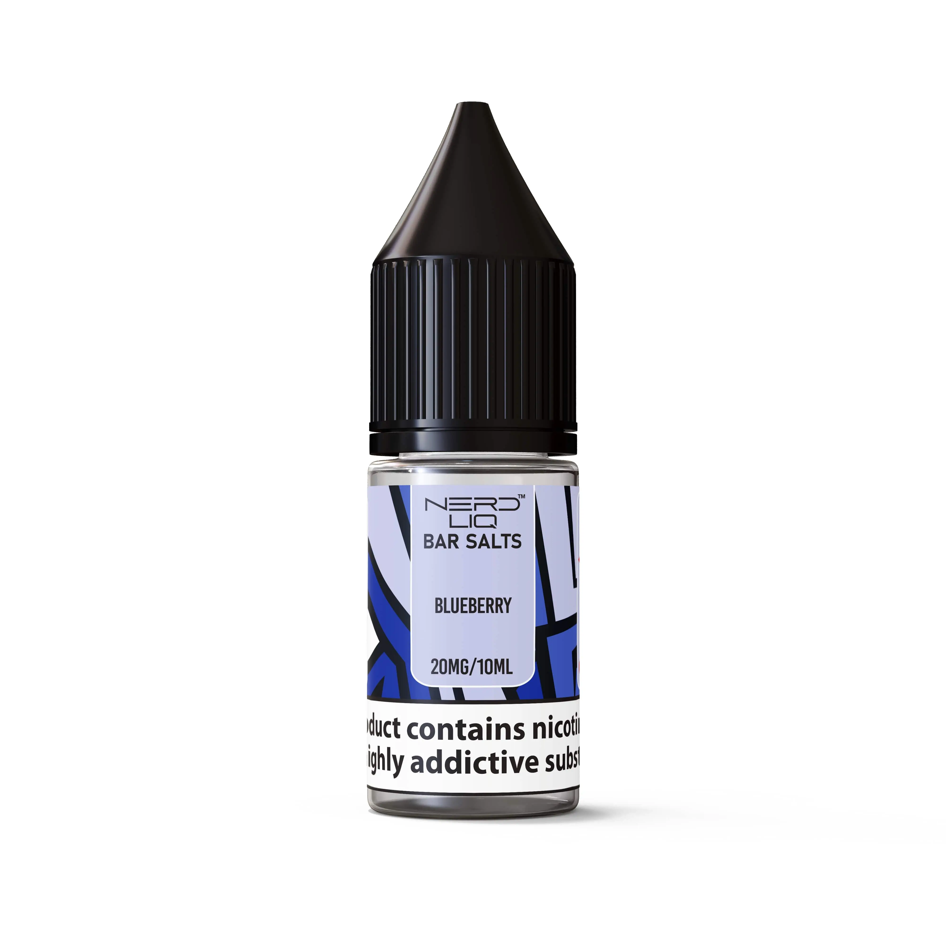  Blueberry Nic Salt E-liquid by Nerd Liq 10ml 